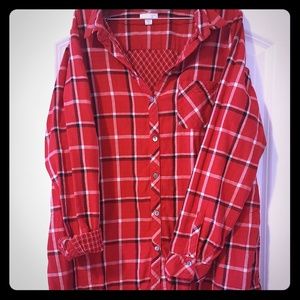 J. Jill mini dress flannel